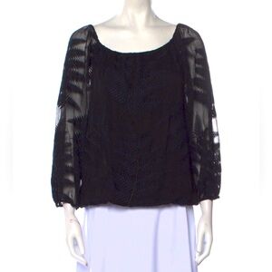 Alice + Olivia Silk Blouse